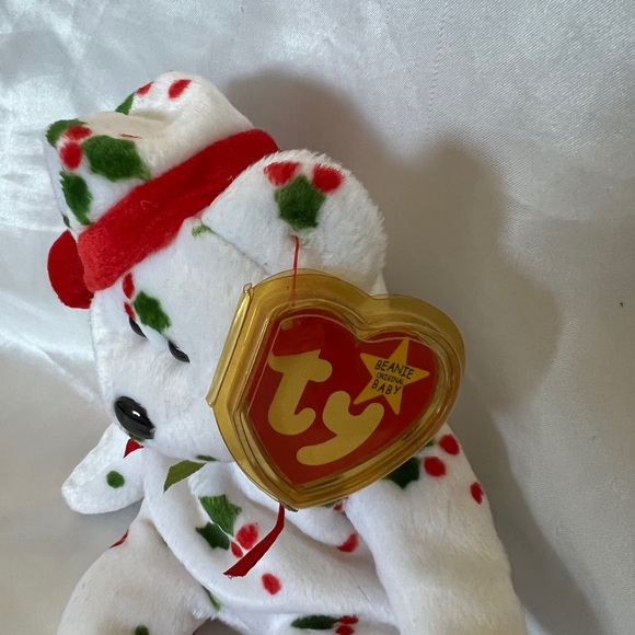 1998 Holiday Teddy - Beanie Baby with Original Tags - Picture 2 of 4
